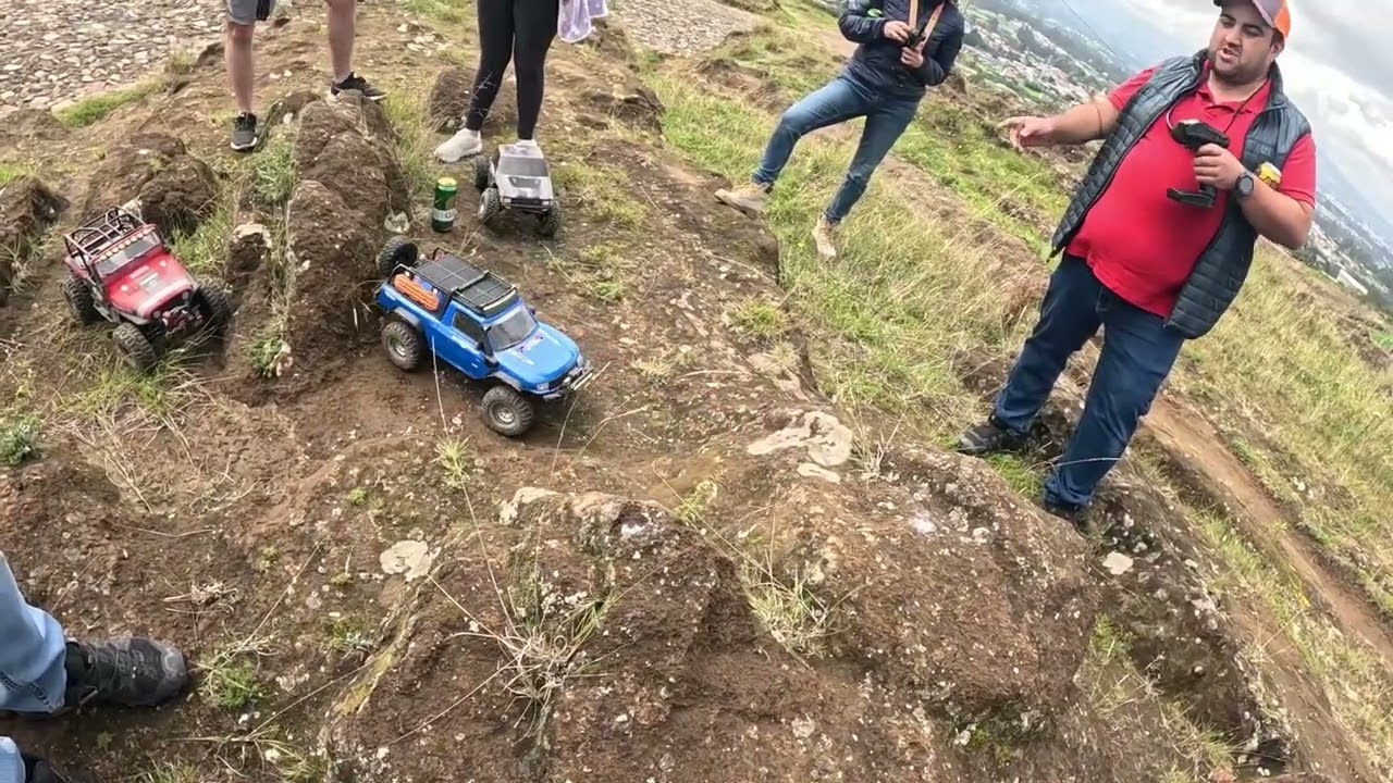 LA MERCED WET TRACK CRAWLERS ECUADOR 7 CARS VANQUISH TRAXXAS AXIAL ELEMENT 