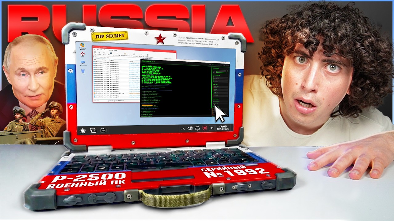 Ho Testato un COMPUTER MILITARE SEGRETO della RUSSIA! *ti controlla*
