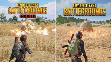 PUBG Mobile vs PUBG PC - Details and Physics Comparison [ 2025 ]