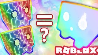 HOW MANY RAINBOW CORE SHOCKS EQUALS RAINBOW WILLOW WISP GREEN? | Roblox Pet Simulator