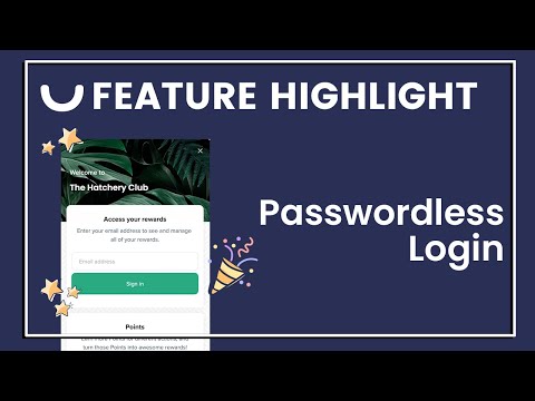 New Feature: Passwordless Login!