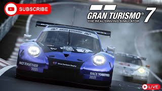 New Daily Race Grind Time (Main Stream)🔴#gt7 #granturismo7#livestream #youtubegaming #vrgaming #vr