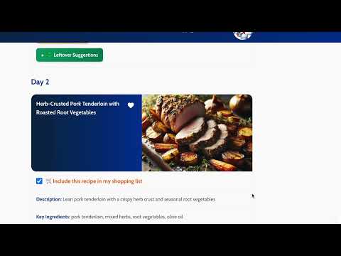 Mealestro AI Shopping List Tutorial – Build Your Grocery List in Minutes