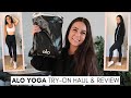 ALO YOGA *TRY-ON* HAUL & REVIEW! Is It Worth It?!