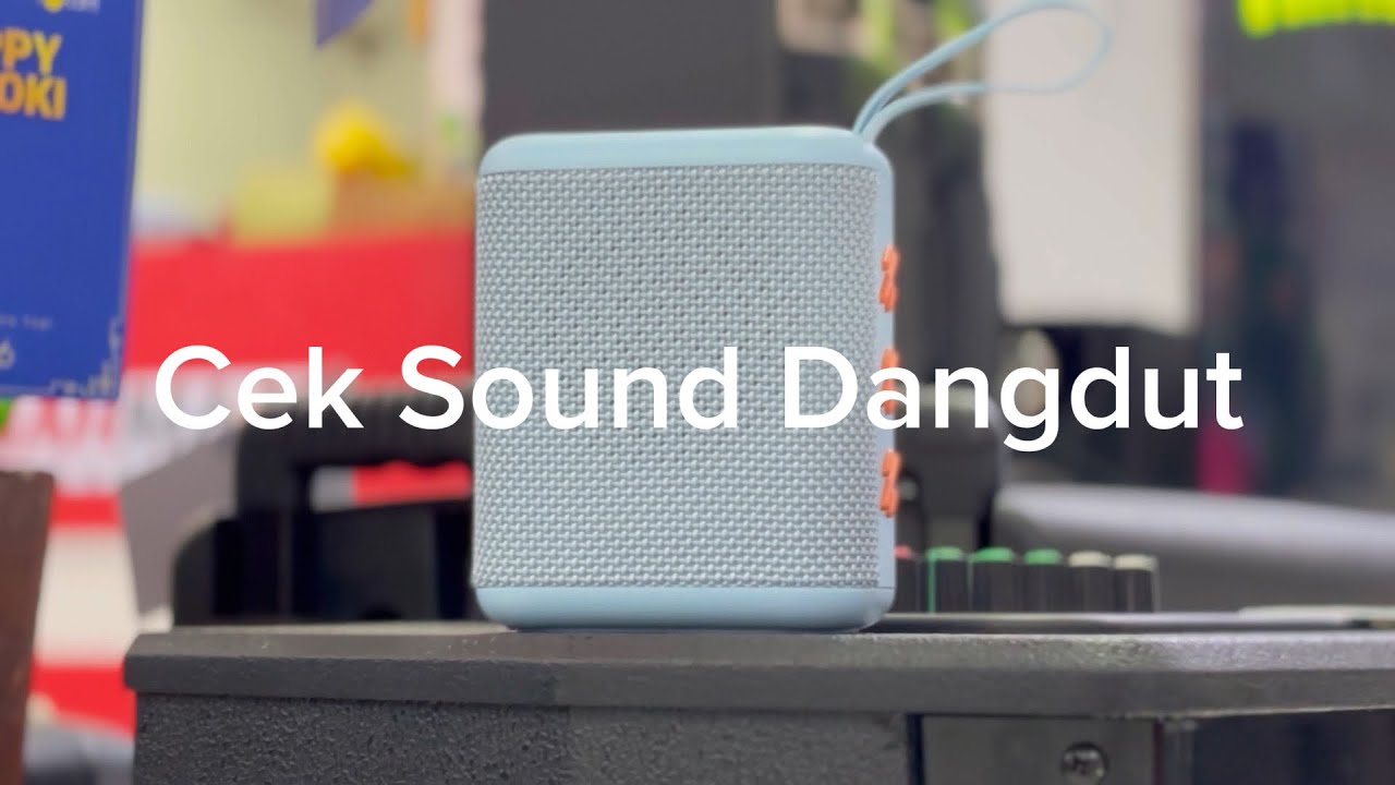 Cek Sound Dangdut Speaker GOOJODOQ AB4094