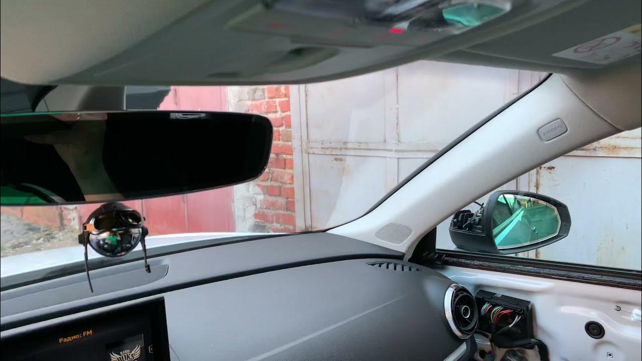 Audi A3 8V Electrochromic side mirrors YouTube