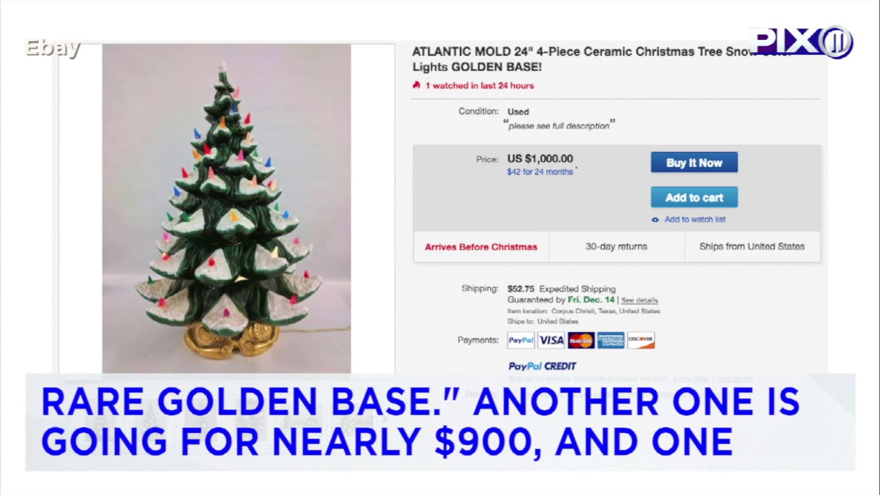 Video: History of vintage ceramic Christmas trees - The American Ceramic  Society