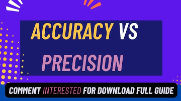 🎯 Accuracy vs Precision — Know the Difference!
