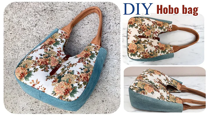 How to sew denim hobo bag tutorial, Hobo bag pattern , denim hobo bag ,Jeans bag diy ,denim tote bag