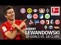 Robert Lewandowski | Best 18 Goals vs. 18 Clubs