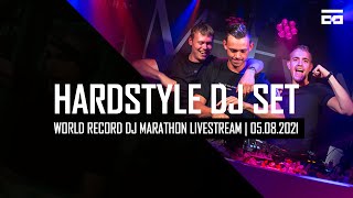 The Elusive b2b Renqen & MC Big M | (Hardstyle DJ Set) | World Record DJ Marathon Livestream | 2021