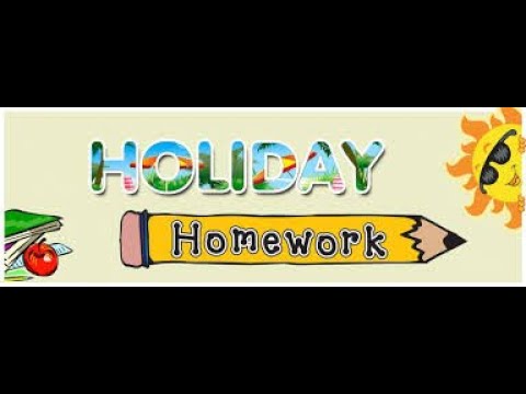 Holiday homework for class 10th picture