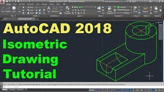 AutoCAD 2018 Isometric Drawing Tutorial