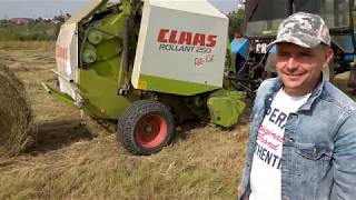 Обзор пресса CLAAS ROLLAND 250