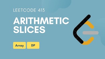 Arithmetic Slices | Leetcode 413 | Array | DP