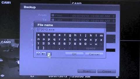 How To: Back Up Video Footage From The DVR