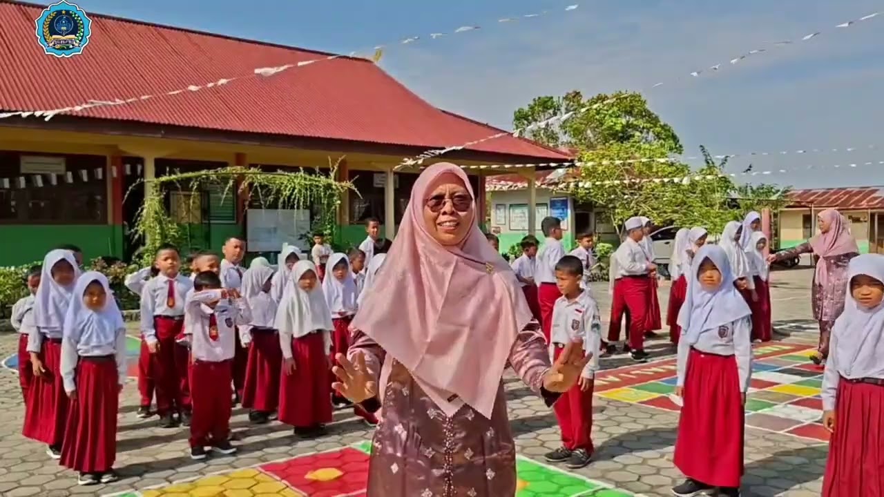 Lomba Taman Numerasi SD Negeri 14 Delima Jaya Kecamatan Kerinci Kanan