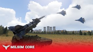 Russian SU-57 5th-Generation Fighters Was Mercilessly Destroyed at Kherson - Arma 3