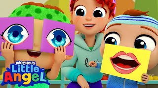 Dance & Learn: Head, Shoulders, Knees and Toes | Little Angel And Friends Kid Songs