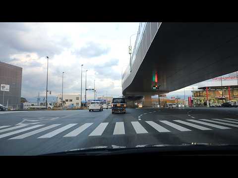 Japan National Route201, Fukuoka 4K/60p drive, from Fukuoka