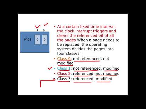 3rd year OS More page replacement algorithms in Hindi