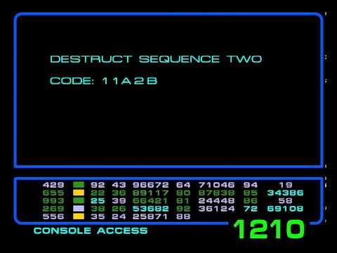 Auto-Destruct Sequence
