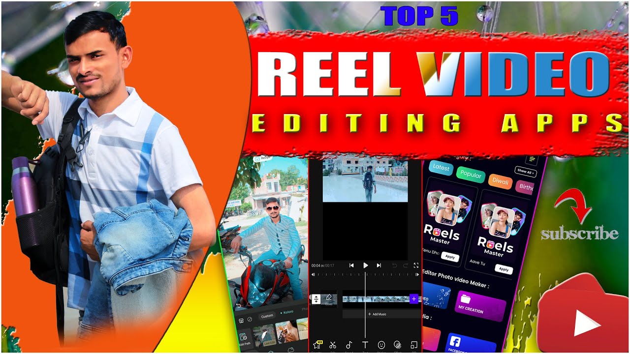 Top 5 reels editing app / Best video editing Apps for Android or IOS 2022 