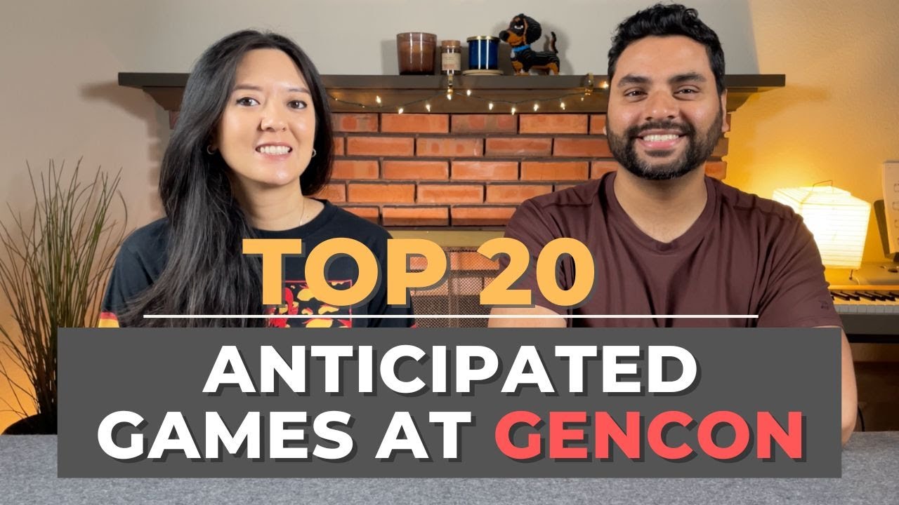 Top 20 Most Anticipated Board Games at GenCon 2025