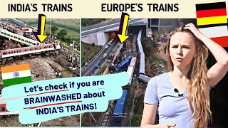 Response to Europeans who mock INDIA&#39;s trains... [Can Indians Question You? E-22] Karolina Goswami