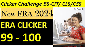 Clicker Challenge  99-100 || 2025-26 || BS-CIT || New Syllabus || Pappumahua99 ||