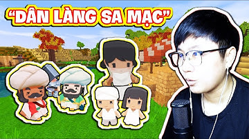DÂN LÀNG SA MẠC TRONG Mini World - Mini World Sinh Tồn | Sheep