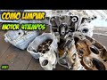 como  LIMPIAR motor  DE MOTO 4 TIEMPOS ✅/ cg 125 150 200 lavar