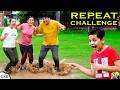 REPEAT CHALLENGE Comedy Family Challenge Funny Pranks Ep 180 Aayu And Pihu Show