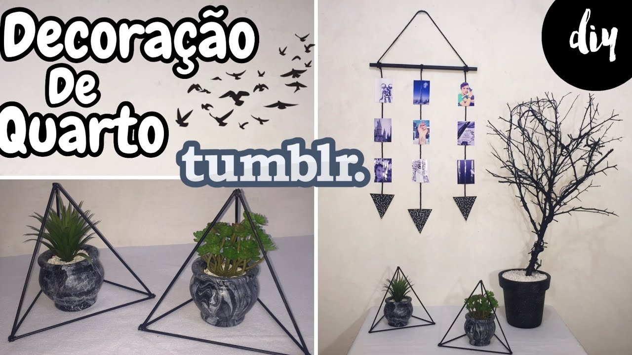 DIY - Decoração de Quarto Tumblr Inspired  Room Decor #6 