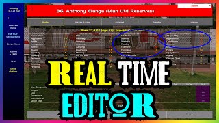 Championship Manager REAL TIME EDITOR - Championship Manager 0102 2021/2022 Update