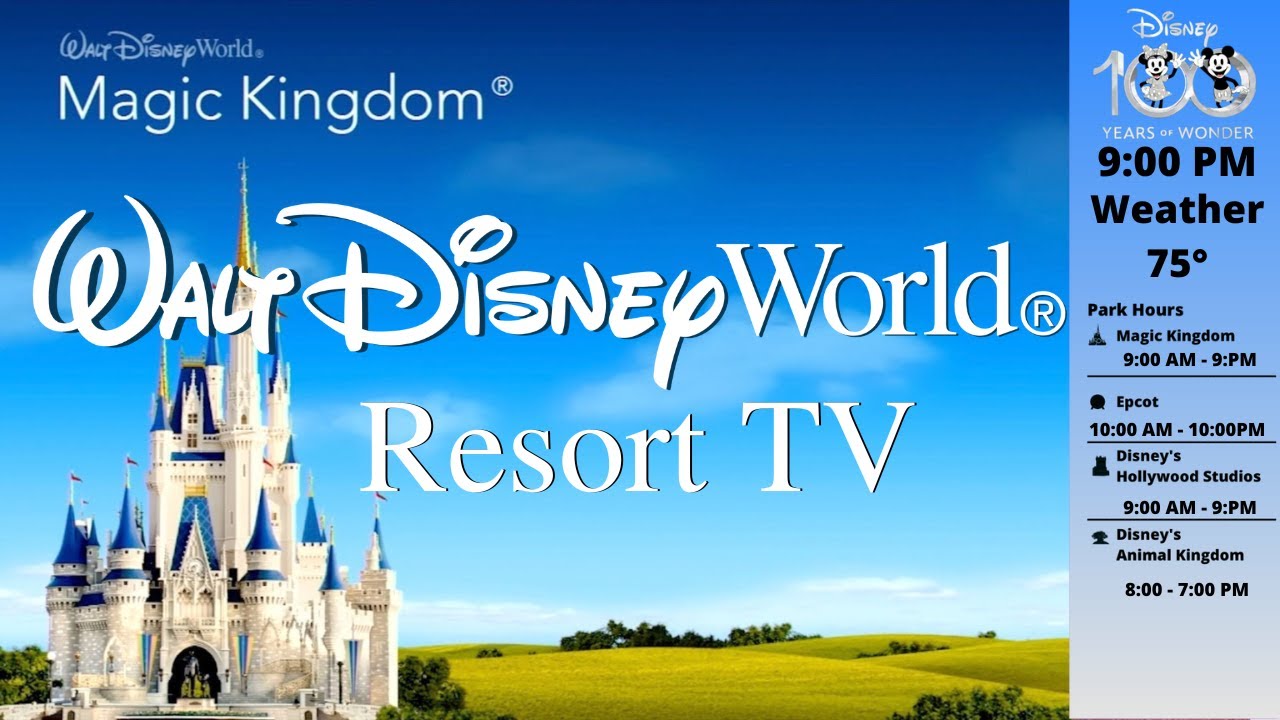 WDW Today Channel Resort TV Walt Disney World DISNEY 24/7 LIVE