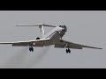 Tu-134 Landing. Stabilized.