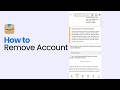 How to Remove Account on Amazon (easy)