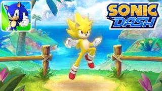 SONIC DASH - MOVIE SUPER SONIC ANDROID GAMEPLAY screenshot 4