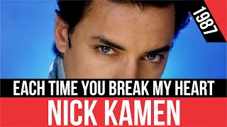 NICK KAMEN - Each Time You Break My Heart | HQ Audio | Radio 80s Like