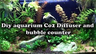 DIY Co2 diffuser and bubble counter for under 1$