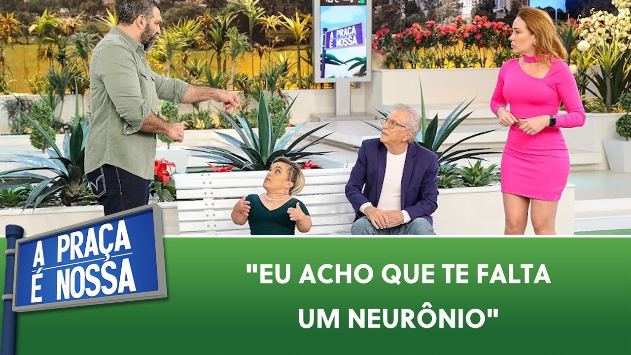 “Eu acho que te falta um neurônio” | A Praça É Nossa (02/11/23)