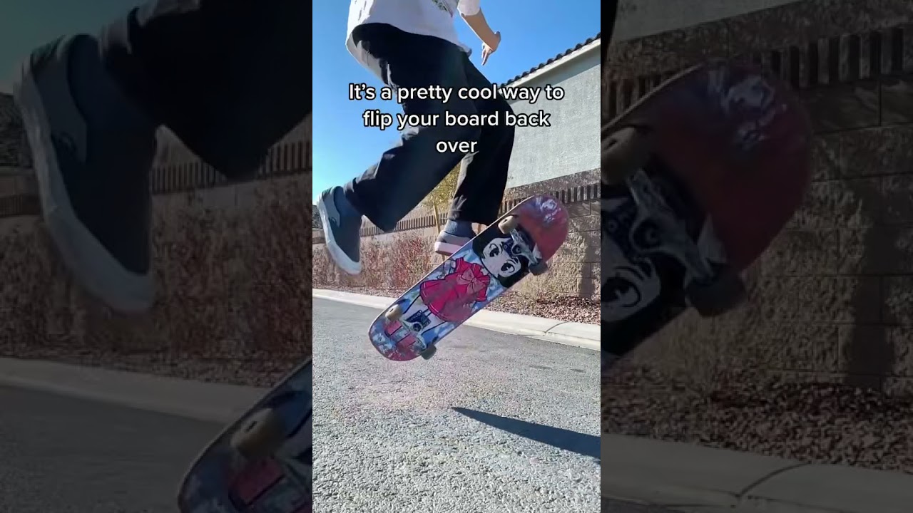 Простые трюки на скейте для начинающих, часть 4 (Каспер, полуфлип) 