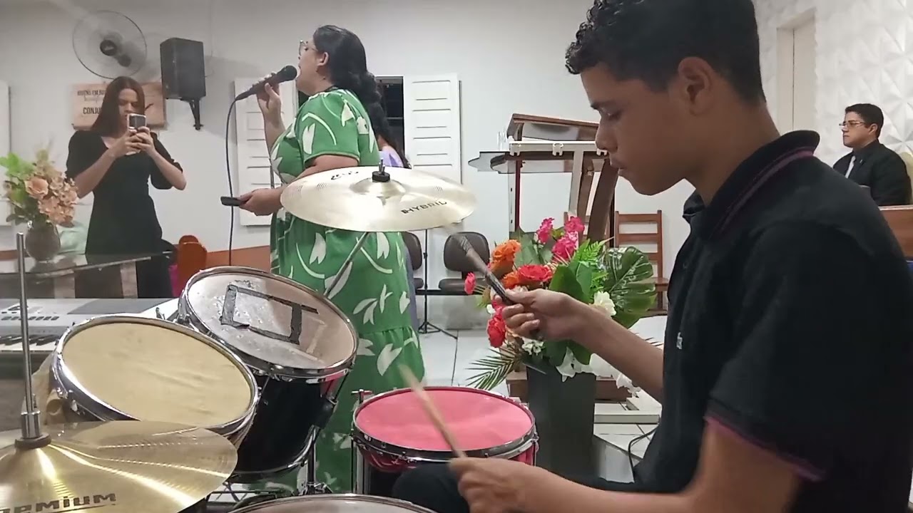 CLAMO JESUS - Paulo Cesar • DRUM CAM | Bateria 