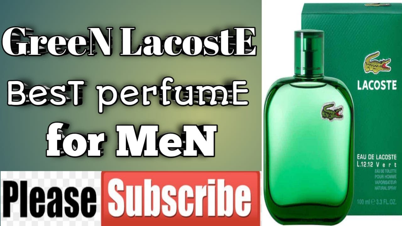 lacoste green perfume