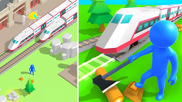 Railway Tycoon Gameplay | Android Casual Game