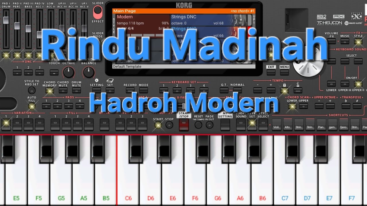 Rindu Madinah || Hadroh Modern || Org 24