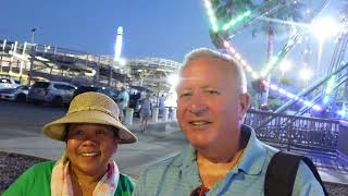 Going For Dinner at Louies Backyard in South Padre Island