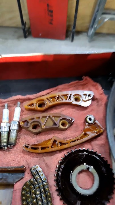 Chevy 2.4 Ecotec Timing Chain Job #2 Done with Cloyes #autorepair - YouTube