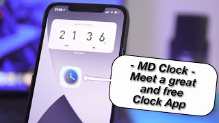 A nice clock app - MD Clock screenshot 3